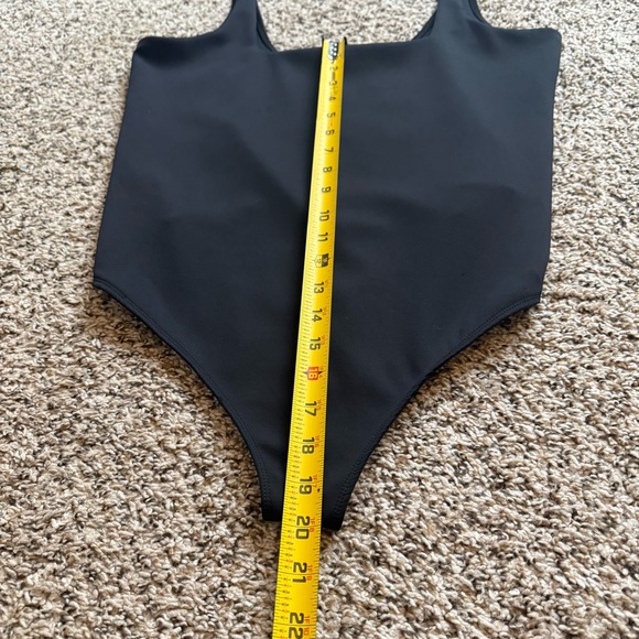 Good American Black Scuba Modern Tank Bodysuit Womens Casual Bodysuit Size 5 - Picture 7 of 12